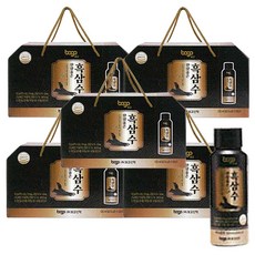 보고 산삼품은 흑삼수 선물용케이스 흑삼농축액 프리미엄 건강음료, 50개, 120ml