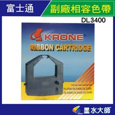墨水大師 富士通副廠色帶 DL3400 DL3600 點陣印表機色帶 收銀機色帶 實體門市, 1個, 副廠DL3400色帶