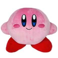 별의커비 스탠딩 봉제 인형, 33cm, 혼합색상, 1개