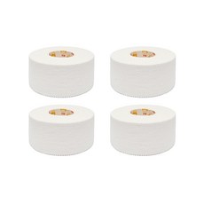케이엠 스포츠 면 테이프 씨테이프 흰색, 4개