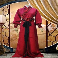 新品 古裝男漢服俠客書生演出服畢業拍照班服古代唐裝舞臺影視劇服裝 副廠商品