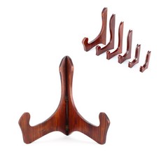 원목 좌대 접시 액자 받침대 ( 앤틱 이젤 접이식 상장 진열대 기념패 사진 거치대 다용도 빈티지 지지대 인테리어소품 ), 3호  1P