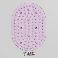 液態硅膠指壓板超慢跑瑜伽足腳底按摩墊室內原地跑步浴室防滑地墊, 紫色:見圖, 1個