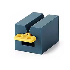 치약 짤블럭 깔끔쟁이 귀여운 치약짜게 심플 양치용품 핸드크림 튜브롤러, 블루, 3개