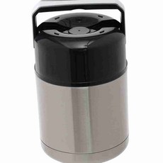 쿠킹메이드 간편조리 보온죽통 800ml 실버 보온이유식통