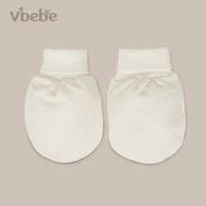 Vibebe 無染棉透氣網布束口手套
