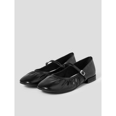 에잇세컨즈 8SECONDS 셔링 플랫 블랙 1953K2WY35 274924