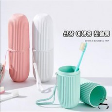 휴대용 여행용 어린이집 칫솔 칫솔통 양치컵 케이스, 민트, 민트, 1개