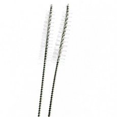 하라 미니빨대솔 2p 젖병세척솔 스트로우세척솔 스트로우브러쉬, 스테인레스, 2개