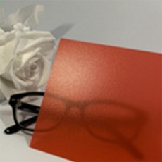 수행평가 공작 공예 부자재 0.3mm 두꺼운 A4 칼라 셀로판지 PVC 필름지, 레드