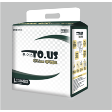 대형80매 / 투어스S-Line매직벨트 대형80매 성인용기저귀 최신생산제품, 대형, 8개, 10개입