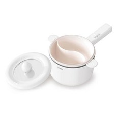 富わ森 FURIMORI 分離式鴛鴦美食鍋 2L大容量, 白色, FU-EH255