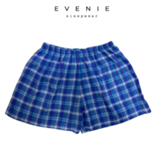이브니에 남여공용 3부 레이온 반바지 여름잠옷 4034