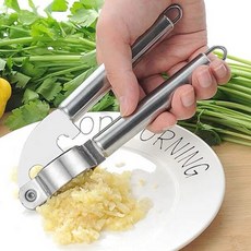 올스텐 마늘다지기 스테인레스 마늘으깨기 마늘프레스, 1개, 상세페이지 참조