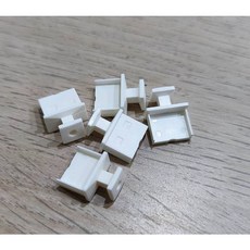 小白的生活工場 主機板USB防塵蓋 帶把設計 KA-USBC-2 (5顆裝/單顆裝) 黑/白二色可選, 1個, 白色5顆裝, 白色