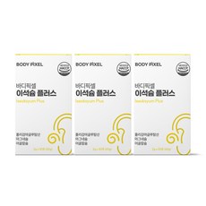 바디픽셀 이석슘 플러스 분말, 60g, 3개