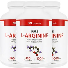 마이라이프 내추럴스 L-아르기닌 1000mg, 360정, 3개