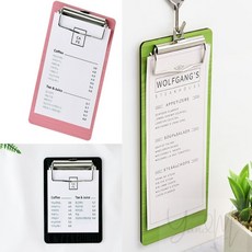 유앤미 영수증 꽂이 카페영수증꽂이, 110/분홍