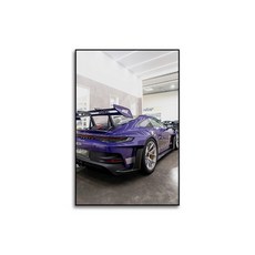 슈퍼카 스포츠카 액자 벽 장식 인테리어 레이싱 포스터, PS프레임 + 캔버스, 50x70, NPSC-1