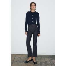 ZARA JEANS ZW COLLECTION BOOTCUT 미드라이즈 - 블루 521893903