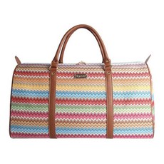 시그나래 Signare Tapestry 대형 여행용 더플 백 여성용 오버나이트 위켄더 캐리온 체육관 스포츠 아침 정원