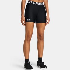 [AK분당점] [언더아머] 여성 레깅스 UA HeatGear 여성 미디 쇼츠(1383628-001)