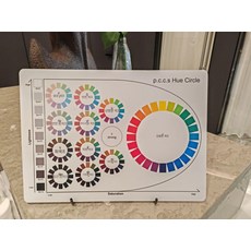 퍼스널컬러북 색상표 진단 디자인 스펙트럼 차트 링+ 패턴 26 x 36