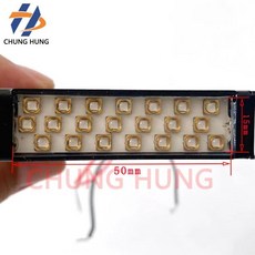 공랭식 경화 램프 개조형 프린터 벽 인쇄용 잉크 건조, 1개, 1. 검정색