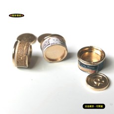 隨草憶境 （3款可開蓋）迷你仿真貓罐頭 寵物貓糧飼料空罐頭 模型 罐頭 娃娃屋 袖珍食玩 微縮 微景觀 模型, 1個, 單入（款式隨機，不重覆）