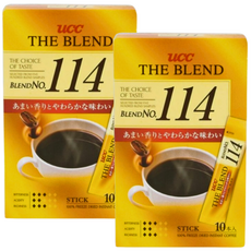 일본 아라비카 블렌드 114 인스턴트 커피, 2개, 10개입, 2g