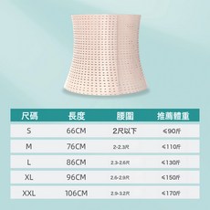 DFMEI 三段式產後收腹帶純棉彈力保暖透氣束腰帶孕婦剖腹產束腰束縛腰帶