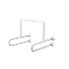 海夫健康生活館 台北無障礙ABS抗菌小便斗扶手，安全扶手，廁所扶手，浴室扶手，老人扶手, 1個