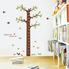 MIMI SHOP 身高樹牆壁貼 兒童身高尺貼紙