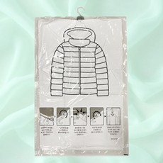 캐리어압축파우치 PET 진공압축팩 대형 투명 파우치