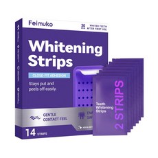 Purple Teeth Whitening Strips 보라색 치아미백바 치아미백바 표면 잡티 감소 자연광택 회복, 1 Pcs