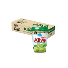 DONGWONFNB 덴마크 얼라이브 머스캣 청포도 250ml 12입 214687 {MH}, 12개