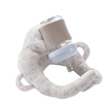 嬰兒餵奶枕 寶寶自動餵奶神器 握手款 釋放雙手 舒適餵奶體驗, 米色, 有機棉