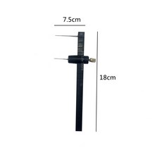 도자기 도구 점토 원형 커터 절단 플라스틱 측정 눈금자 캘리퍼스 DIY 세라믹 만들기, [02] B, 1개
