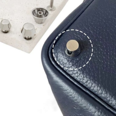 가방 밑면 받침 나사형 가방발 핸드메이드 가방 바닥 보호 흑니켈 액세서리 소형 마모 하단 방지, 20개입