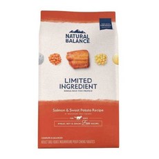 Natural Balance 低敏無穀成犬狗飼料 鮭魚地瓜配方, 10.9kg, 1包裝, 鮭魚