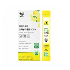 헬시알엔 데일리 톡톡 레몬즙100프로 비타민 식약처 HACCP인증 20gx14포280gx2개, 280g, 1개