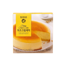 노브랜드 치즈 크림 케익, 590g, 3개