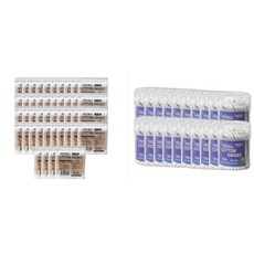 플라스틱 보관함 대용량 튼튼한 나무면봉 어메니티 수영장 귀이개 사우나 모텔 화장용 욕실