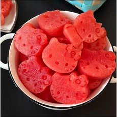 헬로키티 3D 몰드 식품 등급 가정용 과일 쿠키 케이크 베이킹, 1개, 상세페이지 참고