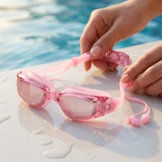 Sinaid 귀마개 물안경 주니어물안경