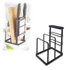칼도마꽂이 주방 싱크대 칼꽂이 도마받침대 칼도마 거치 정리대, 본상품