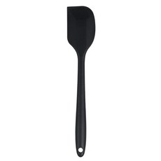 PUK 실리콘 스파츌라 28cm 특대 파스텔 컬러 스파출라, 1개, 블랙