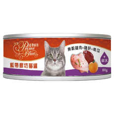 LBC藍帶廚坊 無穀鮮肉湯罐 狗用 80公克, 80g, 1個, (貓) 雞肉+雞肝+南瓜