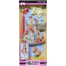 미미스타일 패션룩 플라워바캉스룩 인형옷, 단품, 1개