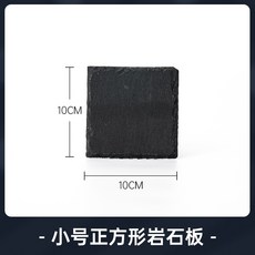 NOMO 諾摩 陸龜石板 - 適用於蘇卡達 星龜 象龜, 1個, 小號 10 * 10cm